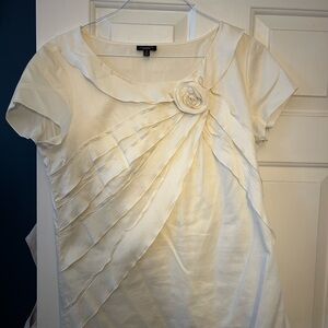 Talbots Cream Top